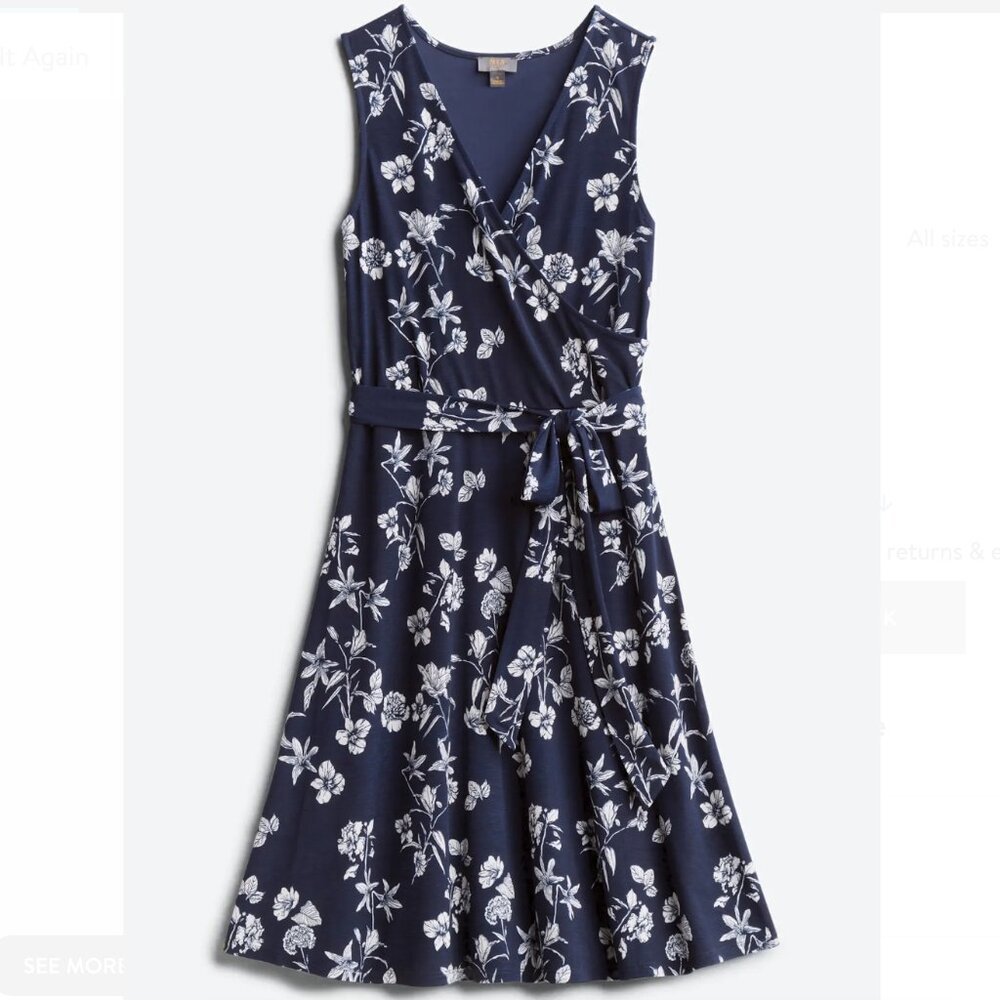 NWT Kassidy Faux Wrap Dress